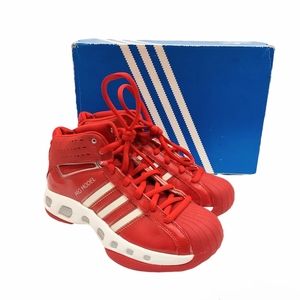 adidas pro model white red